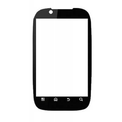 Replacement Front Glass For Motorola Domino Plus Xt530 Black By - Maxbhi.com
