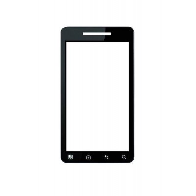 Replacement Front Glass For Motorola Milestone 2 Me722 White By - Maxbhi.com