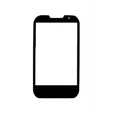 Replacement Front Glass For Motorola Motosmart Mix Xt550 Black By - Maxbhi.com