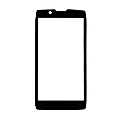 Replacement Front Glass For Motorola Razr V Xt885 Black By - Maxbhi.com