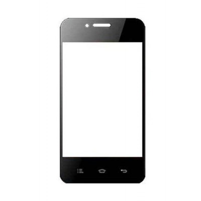 Replacement Front Glass For Celkon A333 Black By - Maxbhi.com