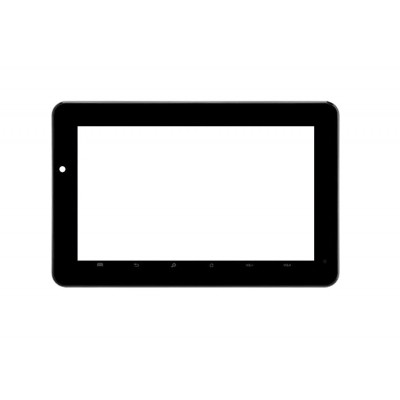 Replacement Front Glass For Celkon Ct 1 Black By - Maxbhi.com