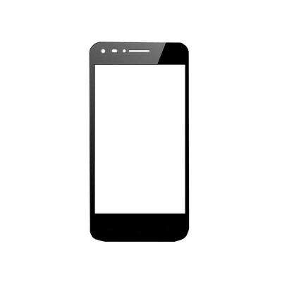 Replacement Front Glass For Celkon Q42 White By - Maxbhi.com