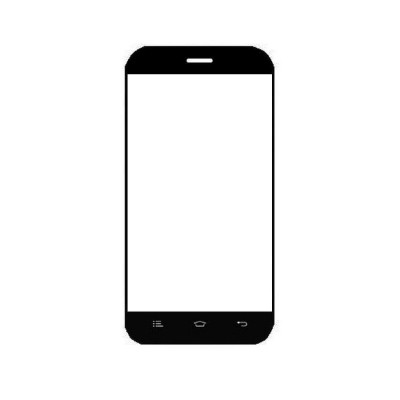 Replacement Front Glass For Celkon Trendz White By - Maxbhi.com
