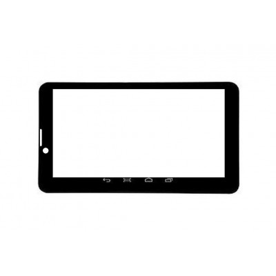 Replacement Front Glass For Datawind Ubislate 7dcx Plus Black By - Maxbhi.com