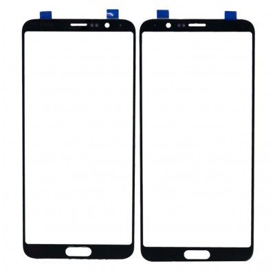 Replacement Front Glass For Huawei Honor View 10 Red By - Maxbhi Com