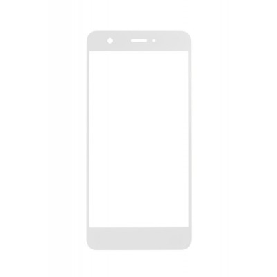 Replacement Front Glass For Huawei Nova Silver By - Maxbhi.com
