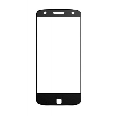 Replacement Front Glass For Moto Z 32gb Black By - Maxbhi.com