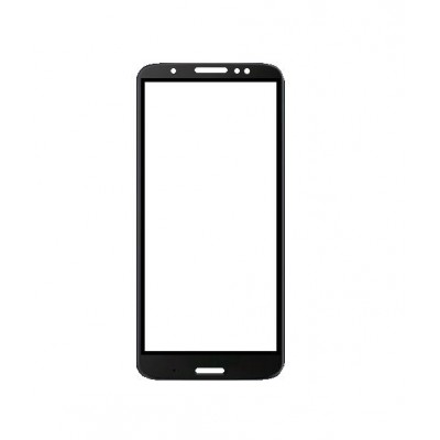 Replacement Front Glass For Motorola Moto G6 Plus Black By - Maxbhi.com