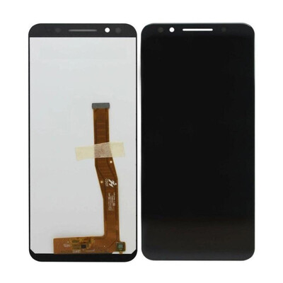 Lcd With Touch Screen For Alcatel 3x Black By - Maxbhi Com