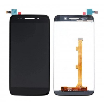 Lcd With Touch Screen For Alcatel Idol 5 White By - Maxbhi Com