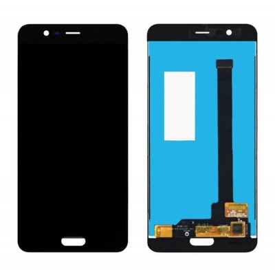 Lcd With Touch Screen For Blackview P6000 Black By - Maxbhi Com