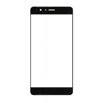 Replacement Front Glass For Honor V8 Black By - Maxbhi.com