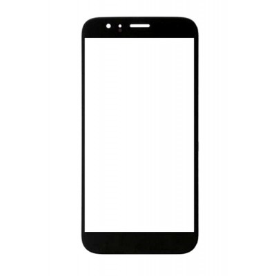 Replacement Front Glass For Huawei G7 Plus Grey By - Maxbhi.com