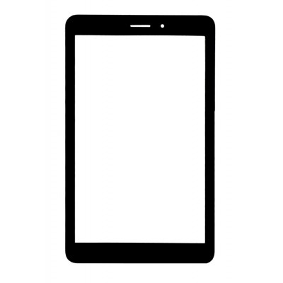 Replacement Front Glass For Huawei Honor T1 Black By - Maxbhi.com