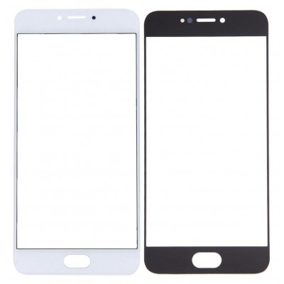 Replacement Front Glass For Meizu Pro 6 White By - Maxbhi Com