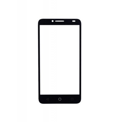 Replacement Front Glass For Alcatel Fierce Xl Black By - Maxbhi.com