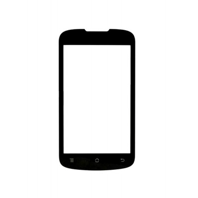 Replacement Front Glass For Huawei Ascend Y200 U8655 Black By - Maxbhi.com