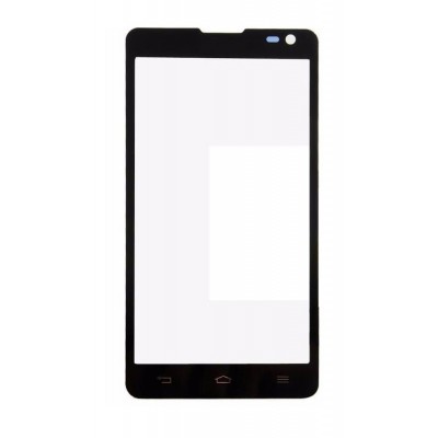 Replacement Front Glass For Lg Optimus L9 2 Black By - Maxbhi.com