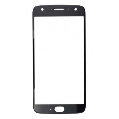 Replacement Front Glass For Motorola Moto X4 Black By - Maxbhi Com