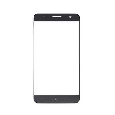 Replacement Front Glass For Zte Blade V7 Plus Black By - Maxbhi.com