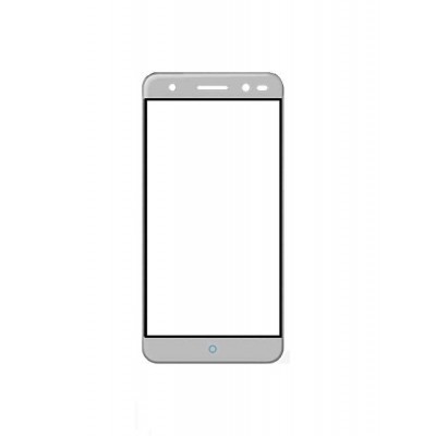 Replacement Front Glass For Zte Blade V7 Plus White By - Maxbhi.com