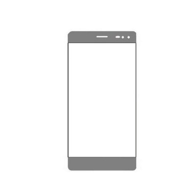 Replacement Front Glass For Innjoo Max 2 Plus Black By - Maxbhi.com