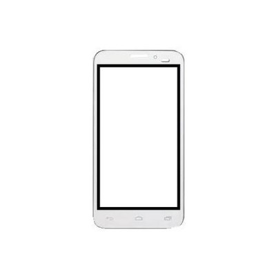 Replacement Front Glass For Alcatel One Touch Snap Dual Sim With Dual Sim White By - Maxbhi.com