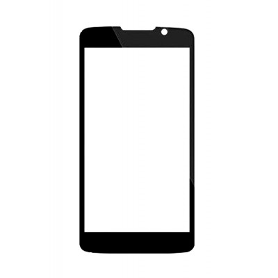 Replacement Front Glass For Black Bear A1 Armour Black By - Maxbhi.com