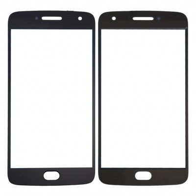 Replacement Front Glass For Moto G5 Plus 32gb Black By - Maxbhi Com