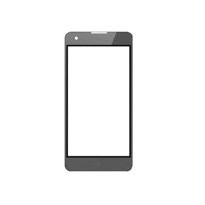 Replacement Front Glass For Onida I4g1 Black By - Maxbhi.com