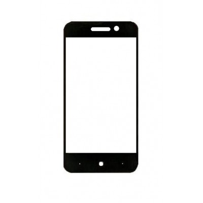 Replacement Front Glass For Yxtel Q6 Black By - Maxbhi.com