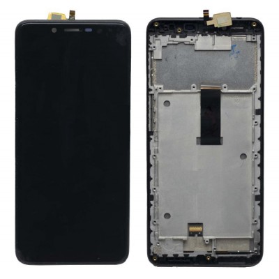 Lcd With Touch Screen For Ivoomi I1s White By - Maxbhi Com