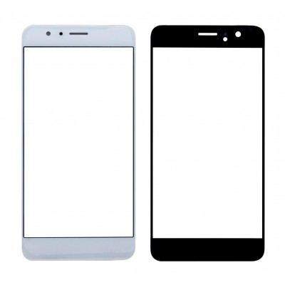 Replacement Front Glass For Honor 8 64gb White By - Maxbhi Com