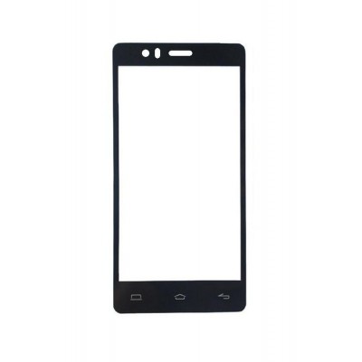 Replacement Front Glass For Bq Aquaris E5 Hd Ubuntu Edition Black By - Maxbhi.com