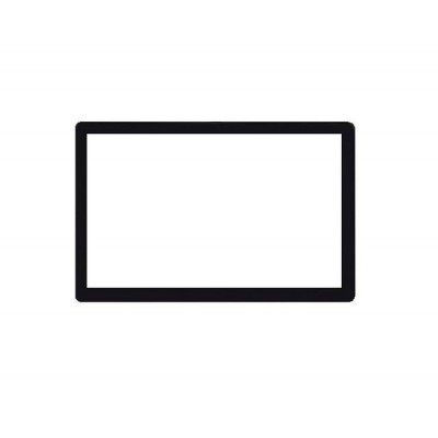 Replacement Front Glass For Zen Ultratab A100 Black By - Maxbhi.com