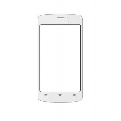 Replacement Front Glass For Hitech S410 Amaze Black By - Maxbhi.com