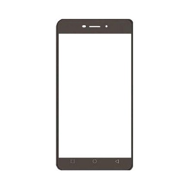 Replacement Front Glass For Zen Admire Sense Blue By - Maxbhi.com