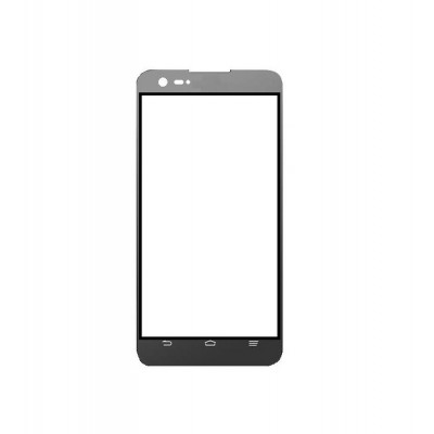 Replacement Front Glass For Zte Grand S Silver By - Maxbhi.com