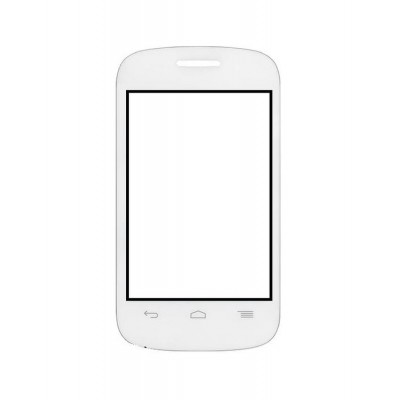Replacement Front Glass For Alcatel Pop C1 Green By - Maxbhi.com