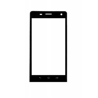 Replacement Front Glass For Hyundai Hypro5043 Black By - Maxbhi.com