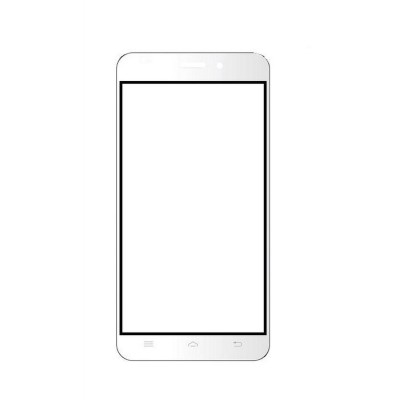 Replacement Front Glass For Xtouch X3 Black By - Maxbhi.com