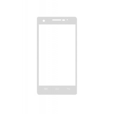 Replacement Front Glass For Ismart Is57 Mercury V4 White By - Maxbhi.com