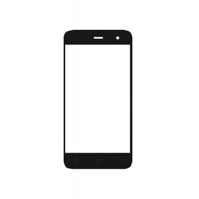 Replacement Front Glass For Zen Admire Thrill Black By - Maxbhi.com