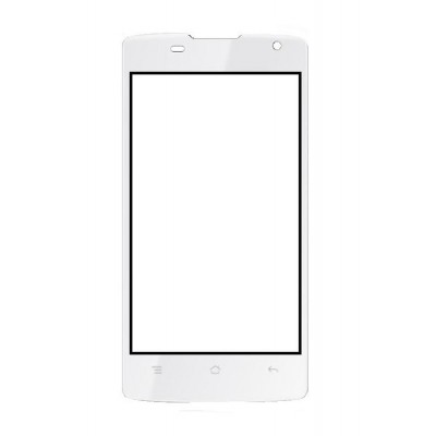 Replacement Front Glass For Lemon Ocean 7 White By - Maxbhi.com
