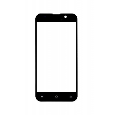 Replacement Front Glass For Hasee X50 Ts Black By - Maxbhi.com