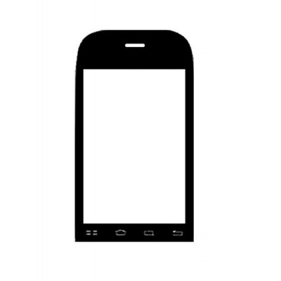 Replacement Front Glass For Videocon Zeus V7500 White By - Maxbhi.com