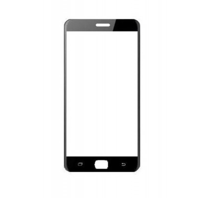 Replacement Front Glass For Blackview Alife P1 Pro Black By - Maxbhi.com