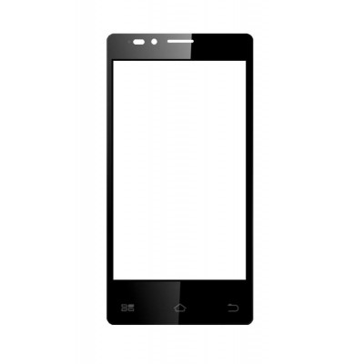 Replacement Front Glass For Bq E2 White By - Maxbhi.com