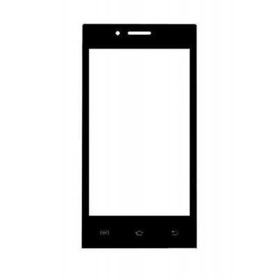 Replacement Front Glass For Rage Magic 40b White By - Maxbhi.com